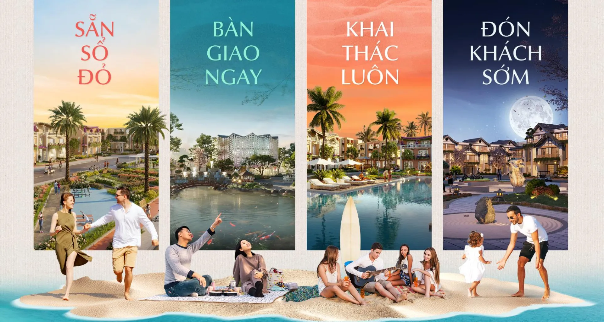 Parasol Premium Caraworld sẵn sổ